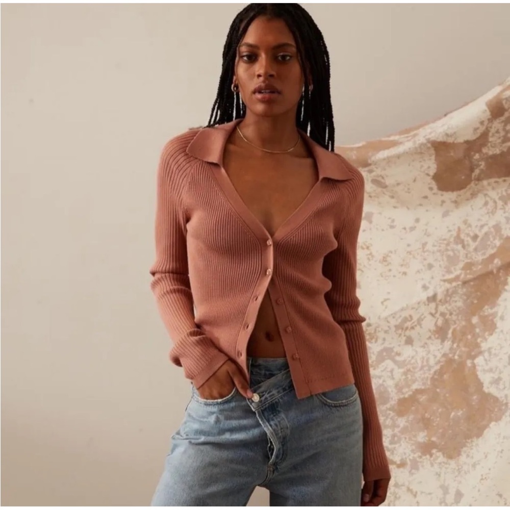 🎁Song Of Style Kona Cardigan in Rose (Sz: XL) Retailed For $158